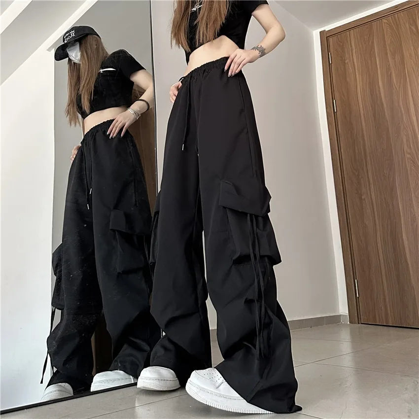Y2k Premium PNDAH Cargo Pants - Hip Hop