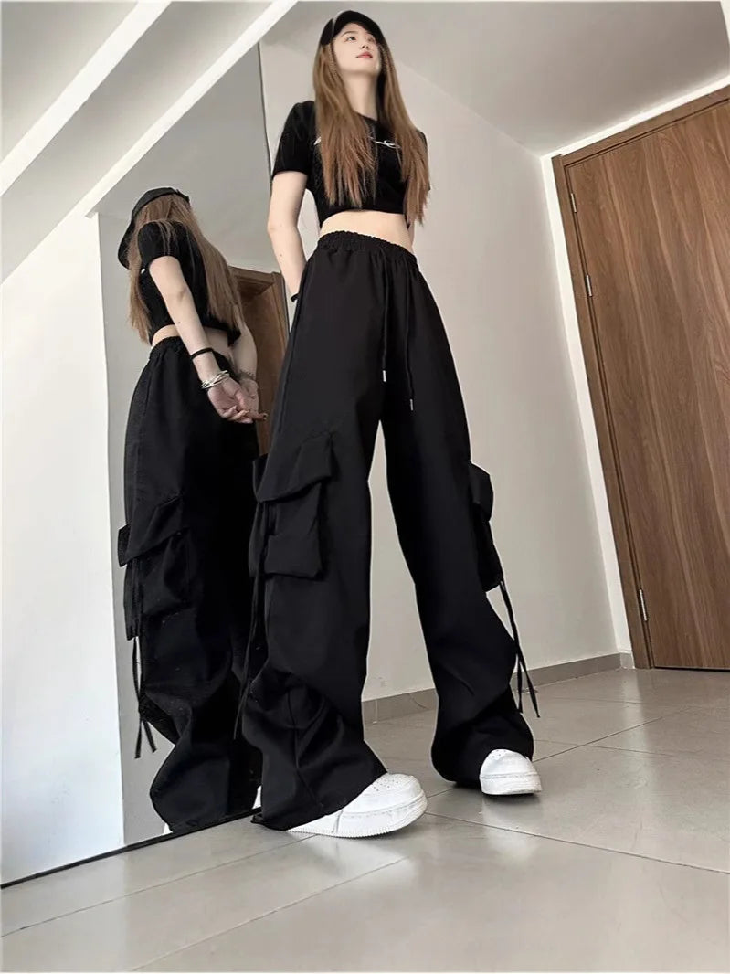 Y2k Premium PNDAH Cargo Pants - Hip Hop