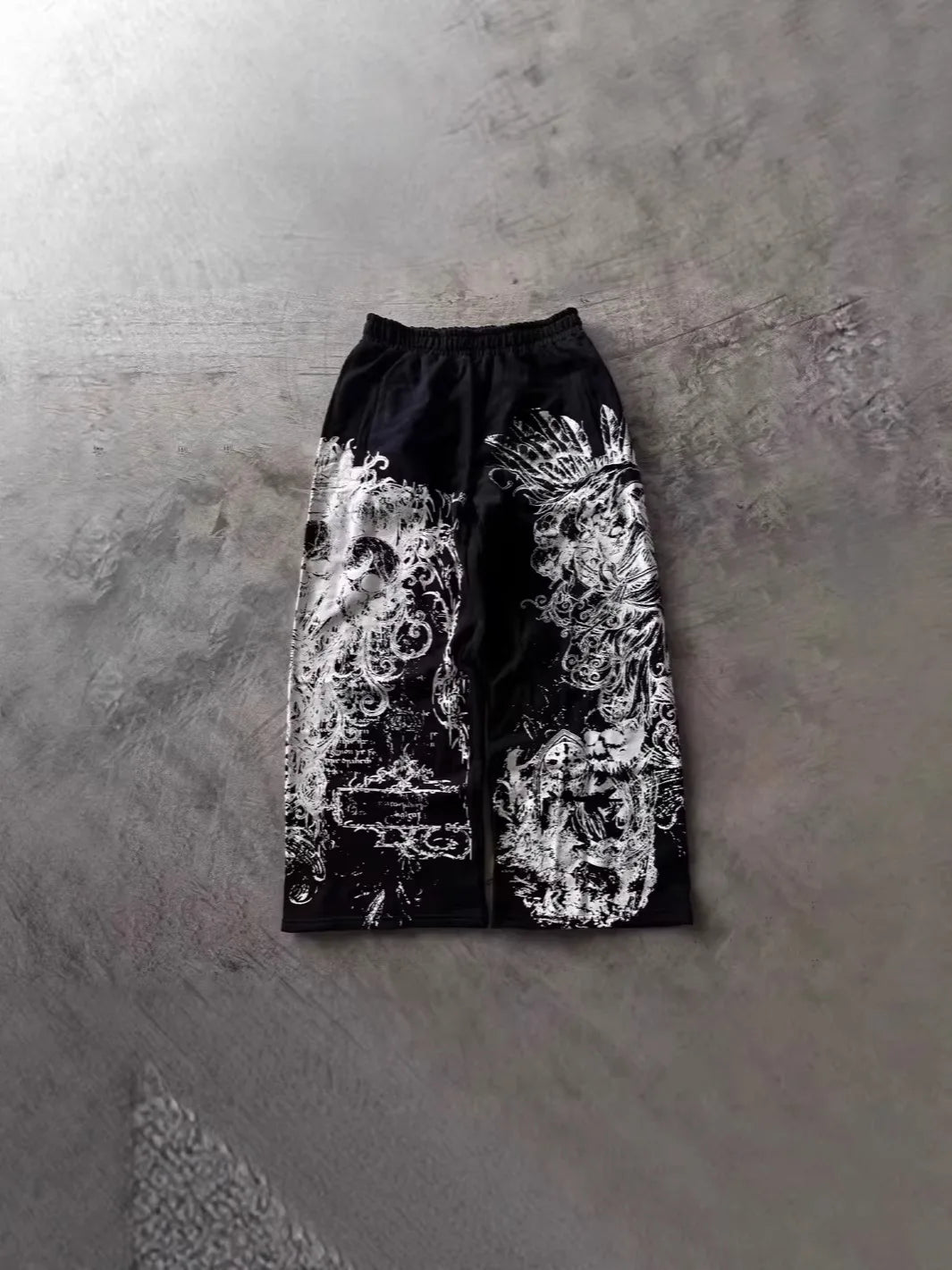 Y2k Premium PNDAH Vintage Goth Streetwear Joggers