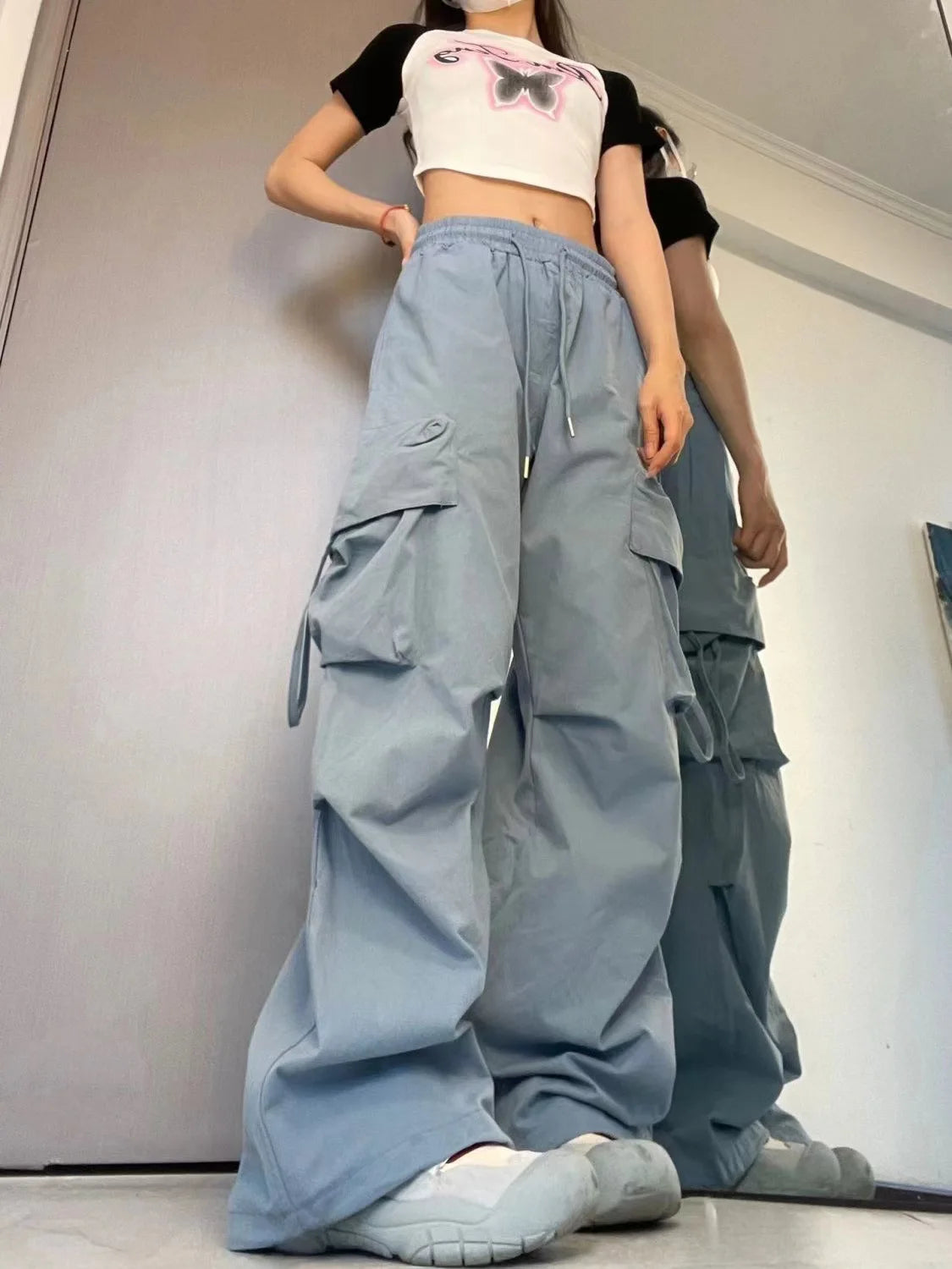 Y2k Premium PNDAH Cargo Pants - Hip Hop